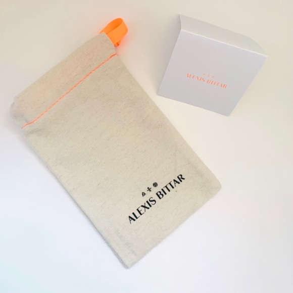 Alexis Bittar Roxbury Spiral Turquoise Earring New - Picture 4 of 13